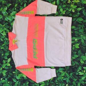 Forever 21 Pepsi Collaboration; Throwback Quarter Zip Unisex Size 0X